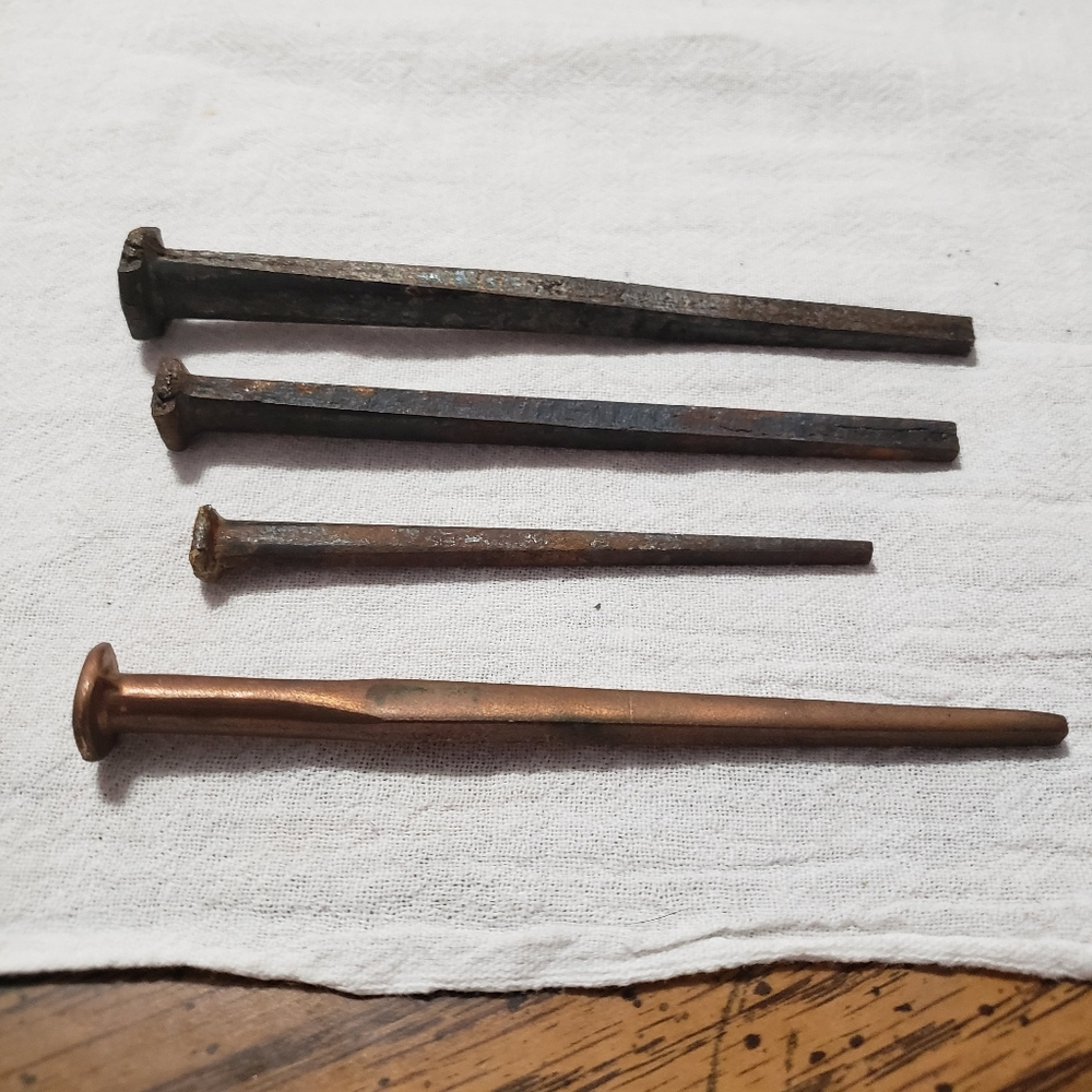 Vintage Square Nails